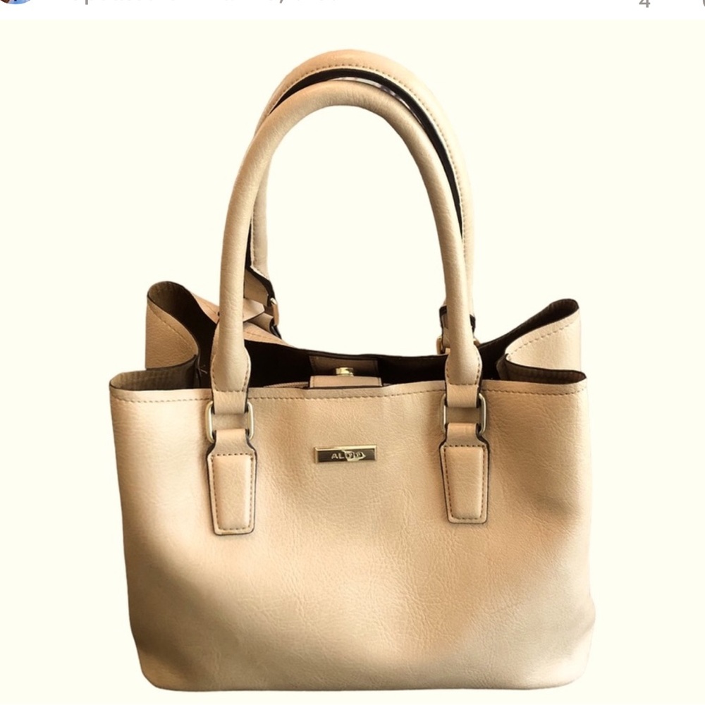 ALDO Cream Handbag